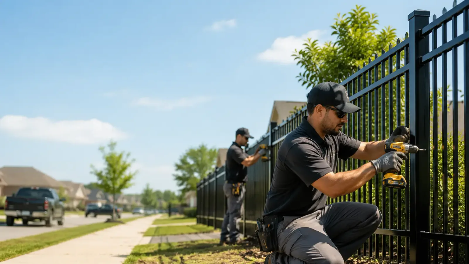 Metal Fence Installation in New Eagle, PA